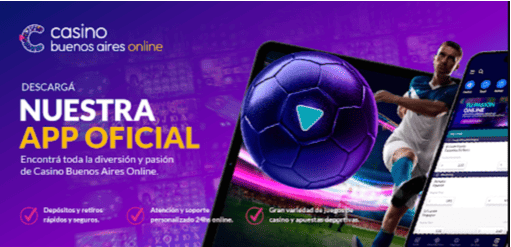 Aplicaci&oacute;n M&oacute;vil de Buenos Aires Casino