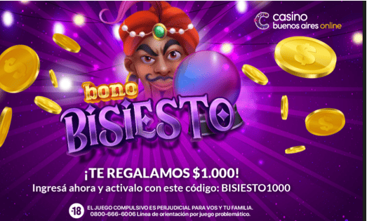 Bonus & Promo code Buenos Aires Casino